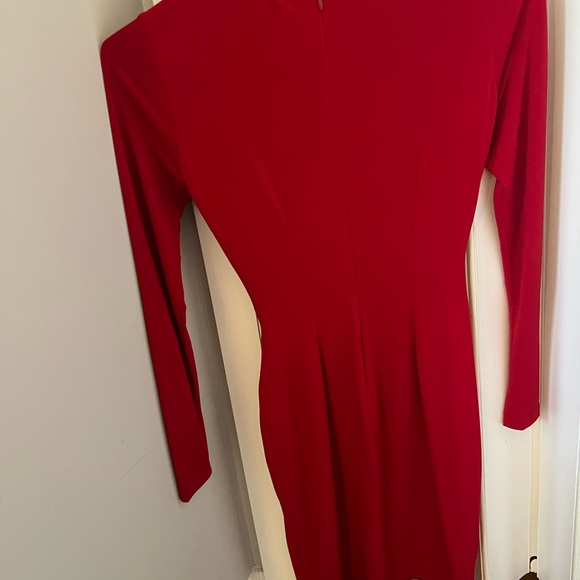 Slim fit Dressy red dress size Xs - Picture 3 of 3